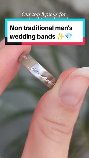 Unique Men's Wedding Bands | Fun Designs for Grooms