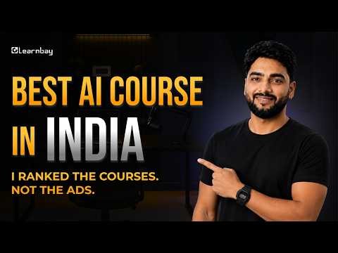 Best AI Course in India? I Ranked All 9 So You Don't Have To | Learnbay