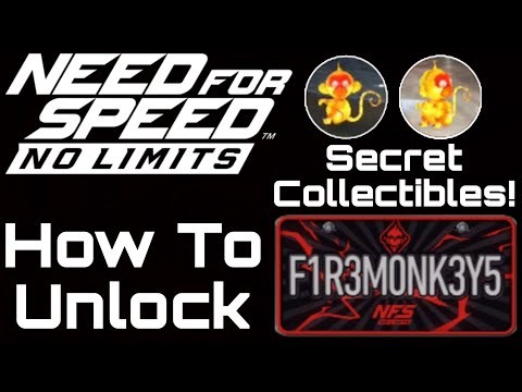 [Need For Speed: No Limits] How to Unlock the Firemonkeys Plate + All 12 Hidden Monkeys Locations