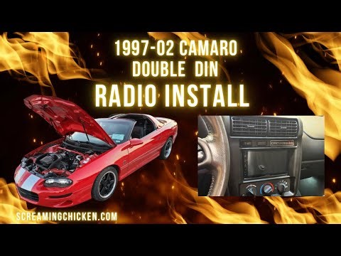 1997-2002 Camaro Double DIN Radio Install