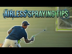 How Pros Paint Exteriors Flawlessly With an Airless Sprayer