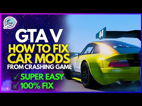 gta 5 car mods crashing game - HOW TO FIX