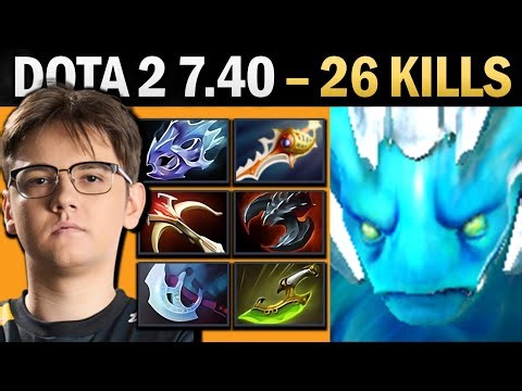 Morphling Pro Carry with 26 Kills and Moon Shard - Dota Gameplay