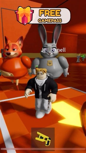 JUDY'S & NICK'S PRISON RUN! 😂 #roblox #shorts #robloxshorts #shortsfeed