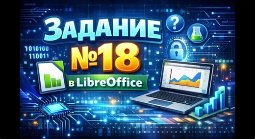 Задание №18 в LibreOffice ЕГЭ по Информатике ! #репетитор #информатика #математика #физика #егэ #огэ #2026 #экзамен #школа #math #python #libreoffice #школа