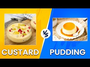 Custard vs Pudding - Desserts Comparison! (What Are Their Differences?)