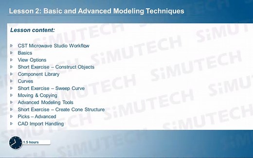 CST 基礎課程｜基本建模技巧與操作