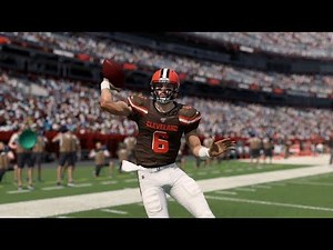 Madden 20 Gameplay Cleveland Browns vs Cincinnati Bengals (Madden NFL 20 Gameplay)