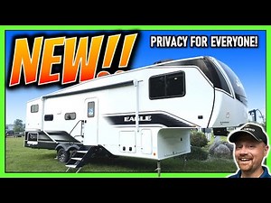 NEW MODEL! Open but with Privacy! 2024 Eagle 29DDB Fifth Wheel by Jayco RV