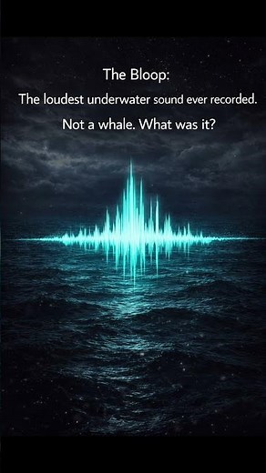 The Bloop: The Ocean’s Most Mysterious Sound