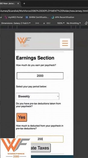 How to complete your New Jersey NJ-W4 Tax Form #taxes #wages #taxcalculation #taxcalculations
