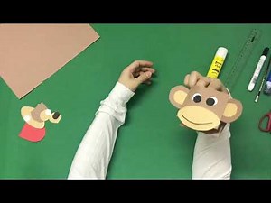 Monkey Puppet Craft