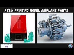 Phrozen 3D Printer for Model Airplane Parts
