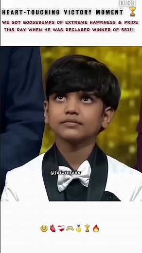 🍫Heart touching victory moment💓superstar singer winner 2💓 Mohammad Faiz 🍫
