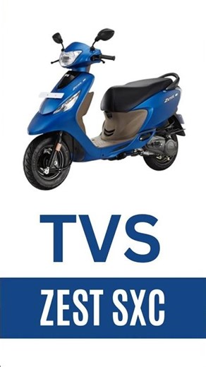 TVS Zest SXC | Lightweight 110cc Scooter | Price, Performance & Ride Experience