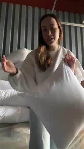 interior design hack for making pillows look more expensive 💰