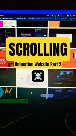 Scrolling Animation website part 2 .#shorts #codinglife #programming