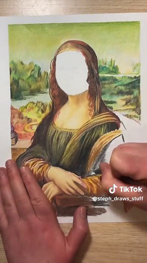 Pencil Drawing Fun: Mona Lisa's Skin Tone | How to Draw Mona Lisa