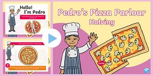 Pedro's Pizza Parlour: A Halving PowerPoint