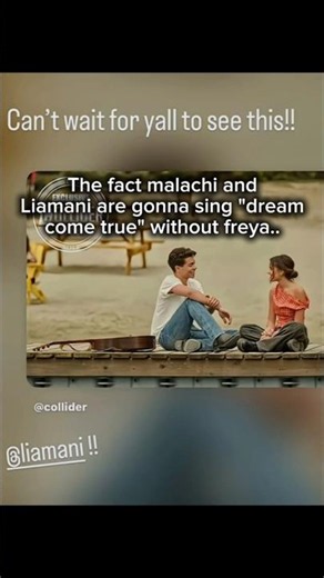 Malachi and liamani are love interests in camp rock 3 #malachibarton #freyaskye #camprock3 #viral