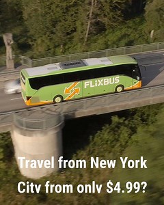 87K views · 170 reactions | Looking for cheap travels from New York City?  Deals from $4.99 in our App!  | FlixBus | Facebook