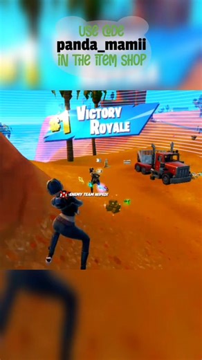 pandaliza on Instagram: "Embarrassing... got a dub while I was glitched out in Fortnite. In 2026 I hope Fortnite fixes all the bugs... Use code PANDA_MAMII in the Fortnite/ Epic Games item shop ♡ #fortnite #fortnitememes #fortniteclips #fortnitereload #glitch"