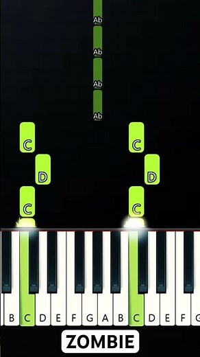 Wednesday Season 2 - Zombie (Piano Tutorial)