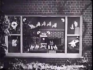 243K views · 5.4K reactions | Glass Wax Christmas stencils commercial, featuring George Fenneman and Pamelyn Ferdin (1960s). | Midcentury Fashion | Facebook