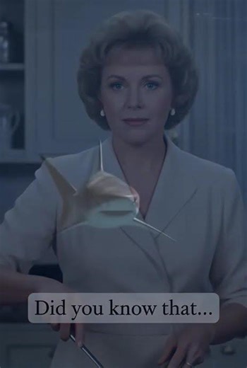 Did you know Julia Child was a spy? 🍳🕵️‍♀️Before cooking on TV, she helped invent shark repellent