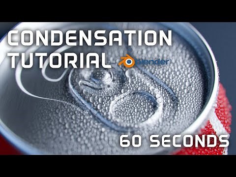 Apply Condensation To Objects In Blender 60 Second Tutorial