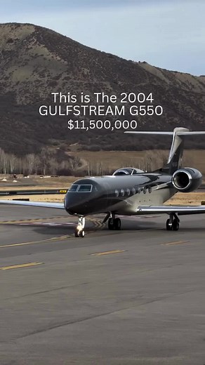 2004 Gulfstream G550 Private Jet: $11.5M Ultra-Long-Range