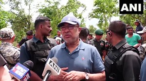 2.4K views · 26 reactions | #Manipur Chief Minister N Biren Singh says, "This is a natural disaster. We did not expect such heavy rains... I was discussing with the Water Resources Minister that we have to make a comprehensive plan for the future... so that we can find a permanent solution for the future..." N.Biren Singh #floods #rains #rainfall #imphal #relief #DisasterRelief | Northeast Live | Facebook