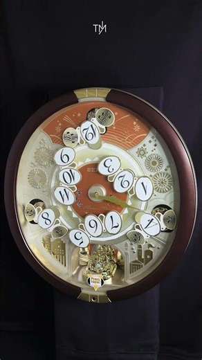 Seiko QXM574BRH "2017 Special Collector's Edition" Melodies in Motion Musical Karakuri Clock