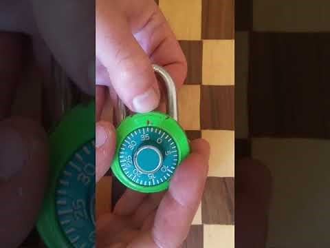 Comment ouvrir un cadenas à combinaison