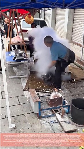 Street craftsmanship, the high-pressure aesthetics of popcorn machines