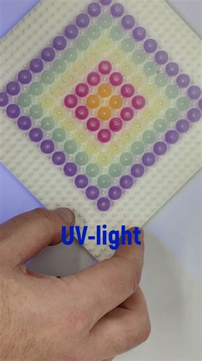 Photochromic Beads! #science #physics #optics