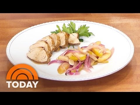 Simple One-Pan Pork Tenderloin With Apples, Onions: Al Roker Shows How | TODAY