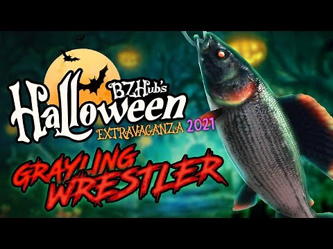 The Grayling Wrestler! [Tiber River] Fishing Planet | BZHub's Halloween Extravaganza 2021