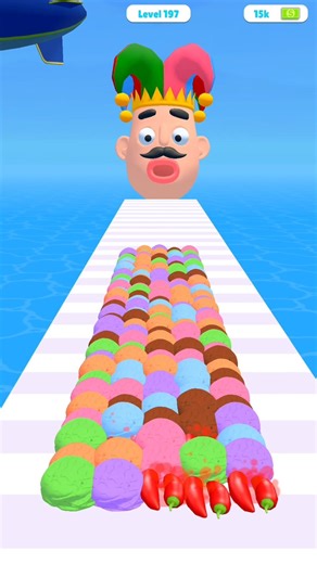 Stacy ice cream runner level complete 197#shorts