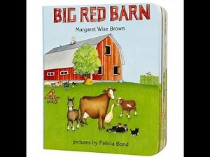 BIG RED BARN Read Aloud Along Story Book for Children Kids