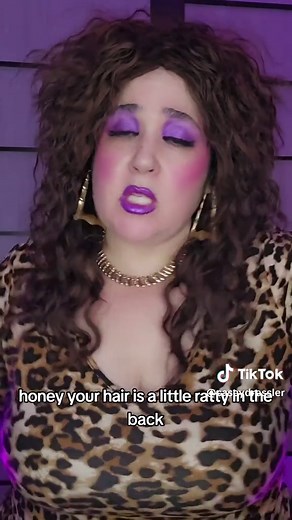Donna's 80s Makeover Experience at Hot Looks Salon