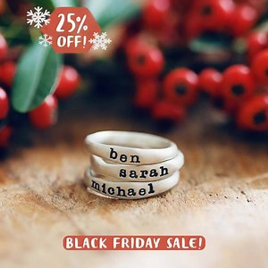 1.1M views · 9.4K reactions | Black Friday Sale ! 25% OFF all Jewelry lisaleonard.com/rings | Lisa Leonard Designs | Facebook