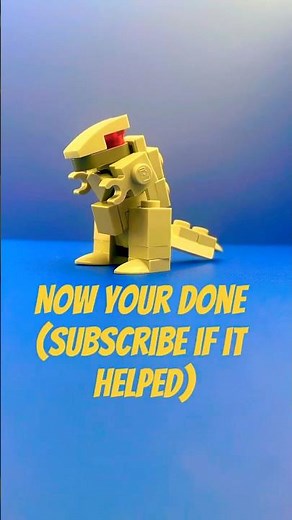 How to build Mini Lego robot 🐉 (easy) #mini #kaiju #godzilla #mechagodzilla#legorobots
