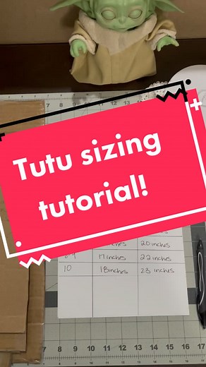 Tutu Sizing Tutorial for Moms: Sewing Tips and Tricks