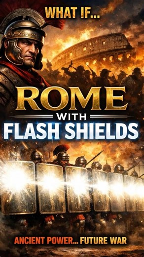 What If Roman Soldiers Had Flash Riot Shields? ⚔️#AncientRome #RomanEmpire #AlternateHistory