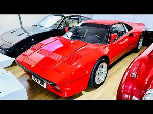 DD Classics Stunning London Showroom | Super & Classic Cars! 288 GTO, 512 BB, Countach & MANY MORE!