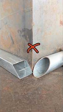 The best tips and ideas for connecting pipes and square tubes at a 90-degree angle #welding #joint