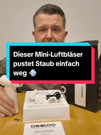 Ich habe diesen GOOLOO F3 elektrischen Air Duster getestet und das Ding hat richtig Power. Mit bis zu 150.000 U/min pustet er Staub aus Tastaturen, PCs, Auto-Lüftungen oder Kameras in Sekunden raus. Du bekommst mehrere Düsen, 4 Leistungsstufen und einen wiederaufladbaren Akku – perfekt für Haushalt, Technik oder Auto. Der Vorteil: kein Druckluftspray mehr kaufen, einfach aufladen und immer wieder benutzen. Hashtags: #technikgadgets #cleaninghack #pcsetup #autopflege #tiktokshop