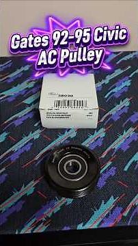 Crx AC Retrofit Part 3 New Pulley