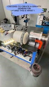 I decided to create a gravity generator.And this is what I got!